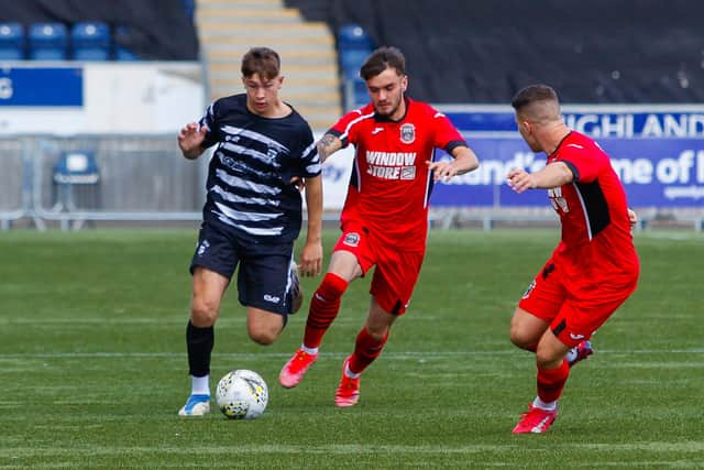 East Stirlingshire progressed in the South Challenge Cup first round after a 2-0 win over Kirkcaldy & Dysart (Pics by Scott Louden)