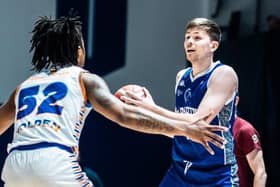 Ex-Falkirk Fury ace, Fraser Malcolm, will be looking to have another strong season with Scotland’s pro-basketball side Caledonia Gladiators heading into the new campaign (Photo: British Basketball League)
