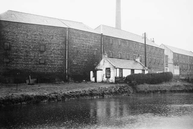 How the distillery beside the Forth & Clyde used to look. Pic: Contributed