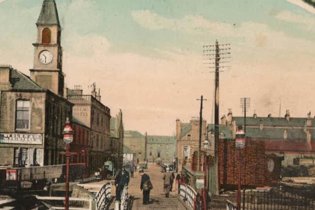 Bridge Street in Grangemouth old town