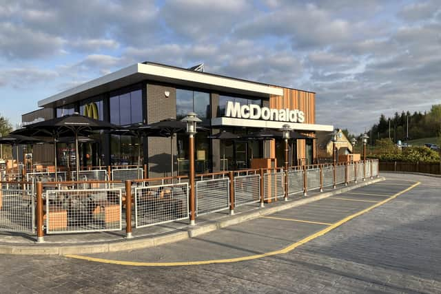 New  McDonald’s in Central Way, Cumbernauld