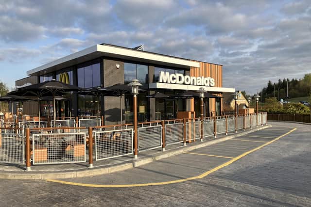 New McDonald’s in Central Way, Cumbernauld