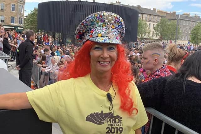 Elaine Moir has long been a local champion for the LGBTQ+ community and now she is in the running for a Proud Scotland Award (Picture: Submitted)