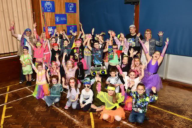 There was a lot of colour in their costumes from over the years.