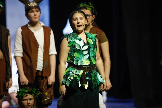 The company retold the classic tale of Peter Pan, the boy who never grew up.