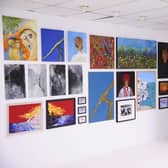 D2 The Creative Centre is currently hosting its annual exhibition of artwork.  (Pic: Alan Murray)