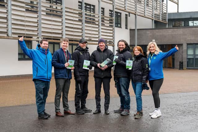 Commercial Photography Glasgow & Scotland : Beat the Street was officially launched at Denny High School earlier this week (Picture: Submitted)