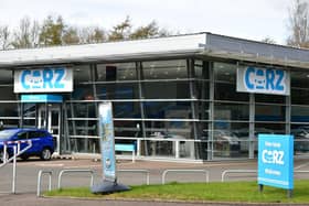 Peter Vardy Carz has opened in the former Cazoo car dealership on Glensburgh Road, Grangemouth
