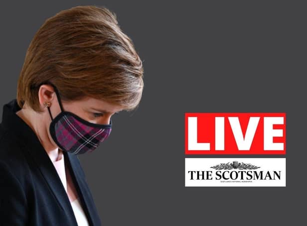 First Ministers Questions LIVE: Follow here for updates as Nicola Sturgeon addresses parliament