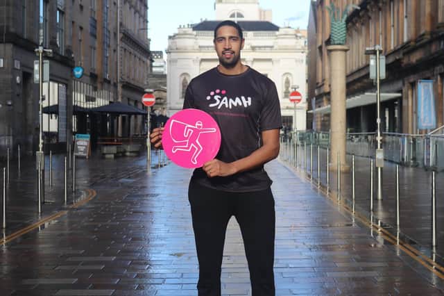 Kieron Achara will take to the streets of Stirling.