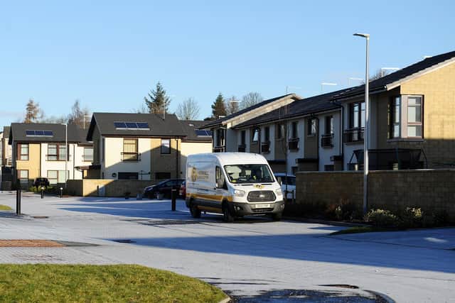 Falkirk Council has plans to build around 550 new social homes in the coming years
