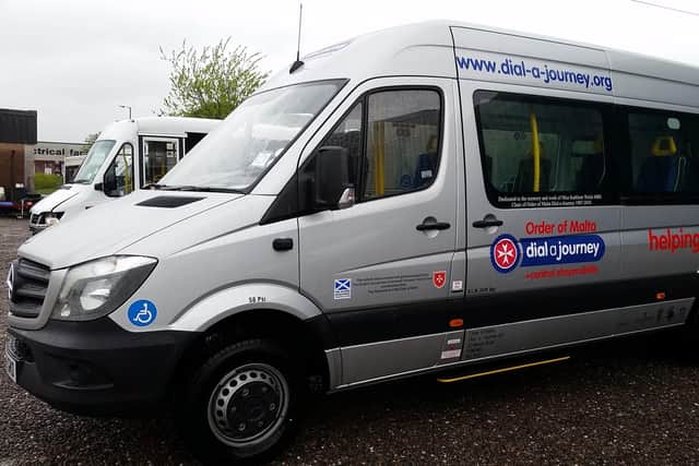 The Stay Connected transport service is being trialled by local Forth Valley charity Dial-a-Journey