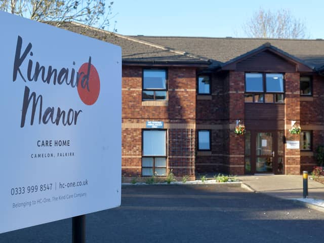 Kinnaird Manor Care Home in Brown Street, Camelon