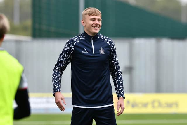 Luke Graham may be handed a start at Celtic Park (Photo: Michael Gillen)