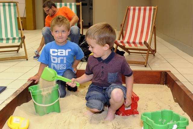 Nathan Trotter and Jason Baird were fans of the Howgate beach.