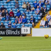 Fraser Murray shoots home the killer third goal (Pic by Roddy Scott/SNS Group)