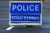 A man was rushed to Forth Valley Royal Hospital following a crash on the M80 near Denny. Picture: John Devlin.