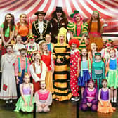 The talented cast of Goldilocks and the FOUR Bears