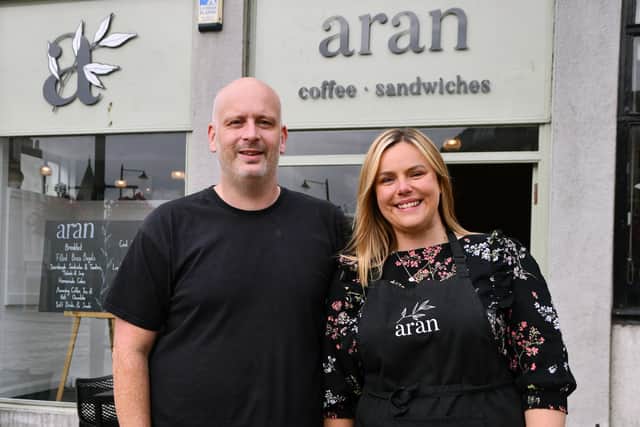 Martin and Laura Pickersgill are expanding their business, which currently has a premises in Linlithgow.  Pic: Michael Gillen.