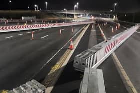 Four nights of work, north and south of the Queensferry Crossing, will start on Monday to maximise the lifespan of new road studs.