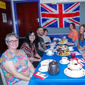 Scouts Platinum Jubilee Afternoon tea fundraiser in Laurieston Scout Hall. Pics: Scott Louden