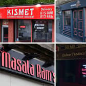 Four of the seven local businesses shortlisted for the Scottish Curry Awards 2024.