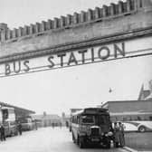Falkirk's bus station featured in the film.