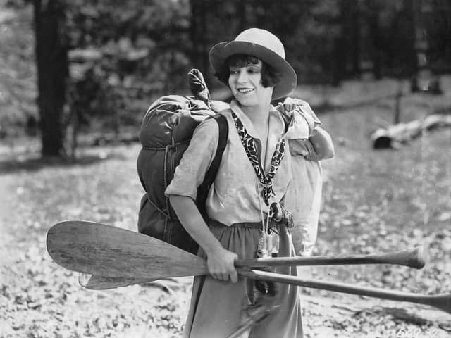 1920s It Girl Clara Bow starring in Mantrap (1926) 
(Picture Submitted)