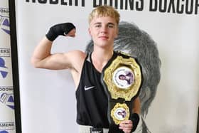 Champion Robin Sreenan (Photo: Falkirk Phoenix)
