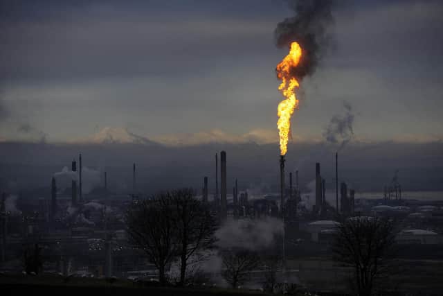 Petrochemical giant Ineos has apologised to Grangemouth residents for increased flaring this week