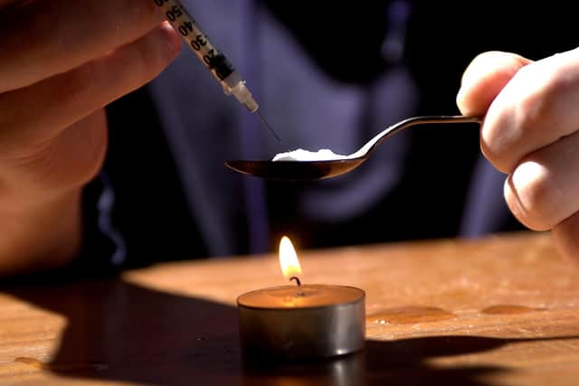 Drug deaths in the Forth Valley area increased from 72 in 2018 to 75 last year
