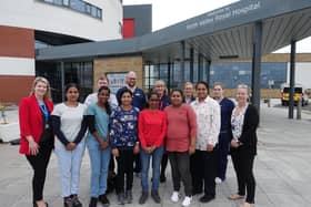 Six nurses from overseas have arrived in Forth Valley as part of the Scottish Government's international nurses recruitment programme.