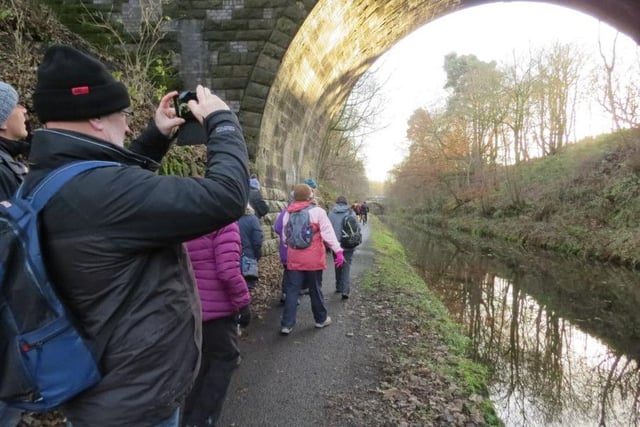 At 3k, the Falkirk Tunnel Circular isn't a long walk but it takes you through the longest canal tunnel in Scotland (630m long and 3.6m high). It can be slippery and a torch is handy but it's great fun. Picture: Falkirk Council Ranger Service.
