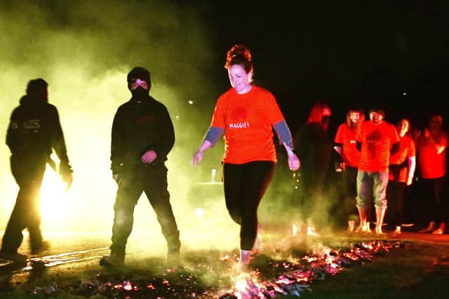 Maggie's Firewalk returns at the end of the month to raise funds for the Larbert-based centre