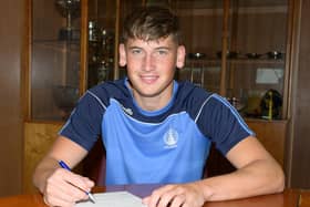 New Falkirk goalkeeper Sam Long (Photo: Ian Sneddon)