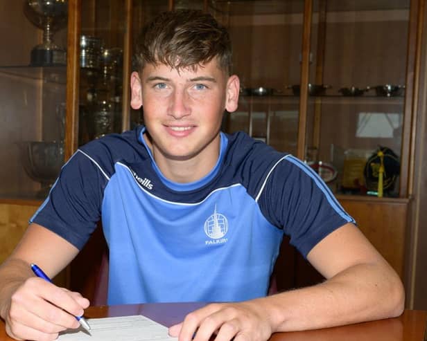 New Falkirk goalkeeper Sam Long (Photo: Ian Sneddon)
