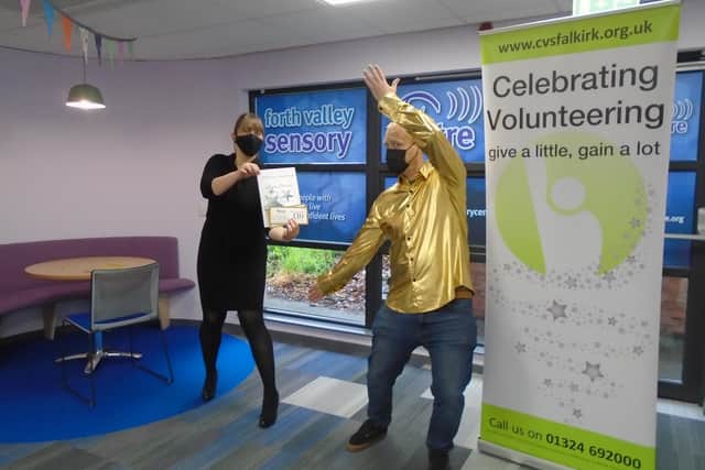 Panel’s Choice winner Laura Stewart, Forth Valley Sensory Centre.