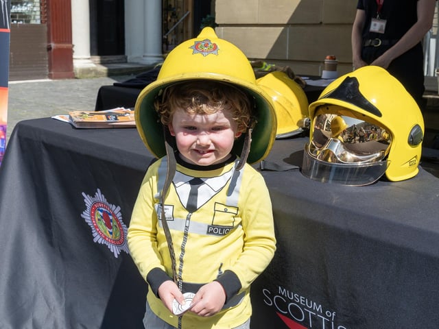 Smiles in the sunshine at Emergency Services Day 2026.