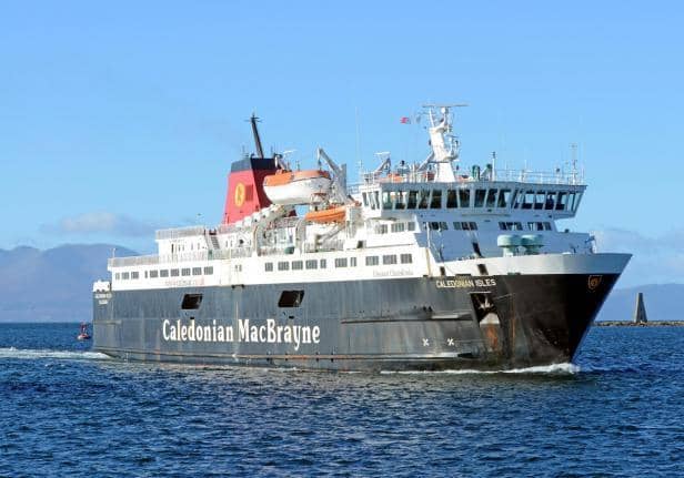Deep clean: The MV Caledonian Isles