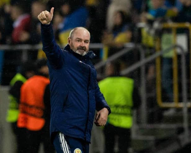 Scotland boss Steve Clarke after the match in Krakow (Photo: Craig Williamson/SNS Group)