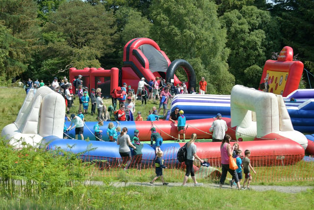 Lots of fun for all ages in the summer sunshine