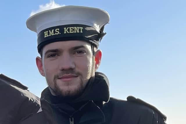 Royal Navy warfare specialist Ben Wilson met Daniel when they were serving aboard HMS Kent