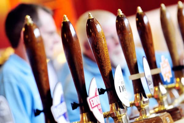 The 12th Larbert Real Ale and Cider Festival takes place at the Dobbie Hall on Friday, March 31 and Saturday, April 1.  (Pic: Alan Murray)