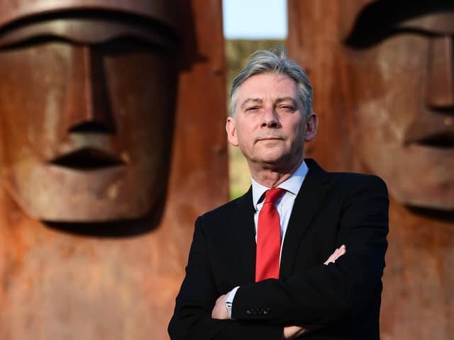 Richard Leonard believes workers must have a say in the plans for the future of the Grangemouth refinery
(Picture: John Devlin, National World)