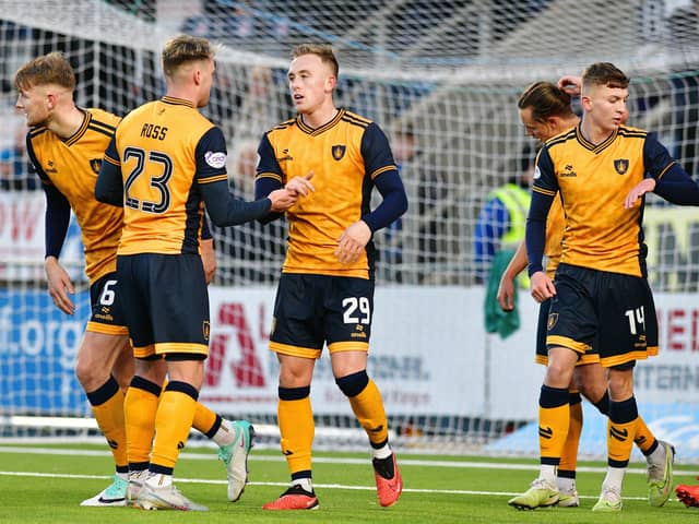 Falkirk ace Calvin Miller (Photo: Michael Gillen)