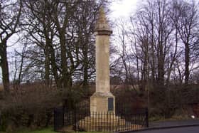 The Battle Monument erected in 1927