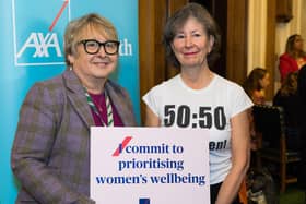Attending the AXA Health Reception in Parliament last year.