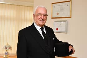 Sid Collumbine is retiring after 43 years as a funeral director. (Pic: Michael Gillen)