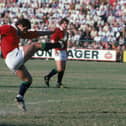 MYSTERY PLAYER: Who is this former Irish ace, pictured in Lions action back in 1980? (Photo: Getty Images)