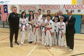 Falkirk youngsters at the TTA championships (Photo: Submitted)